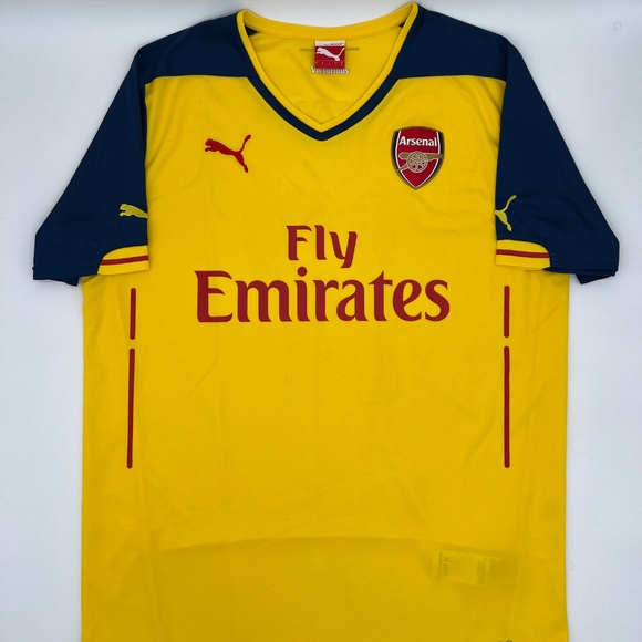 Alexis Sanchez #17 Arsenal 2014/2015 Away ORIGINAL Nike Soccer Jersey (L) - Picture 3 of 9